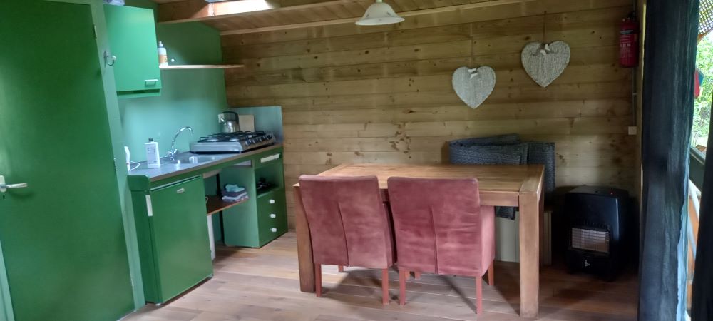 Zomerhuisje buitenkant